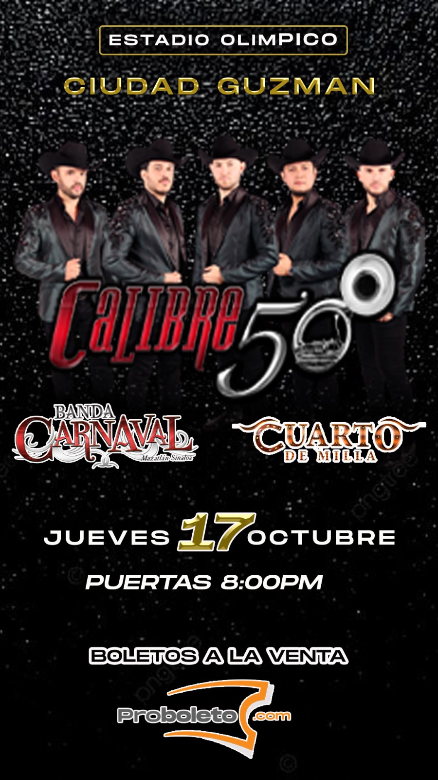 Calibre 50, Carnaval & Cuarto de Milla